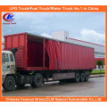 Heavy Duty 45ft Curtain Side Truck Trailer